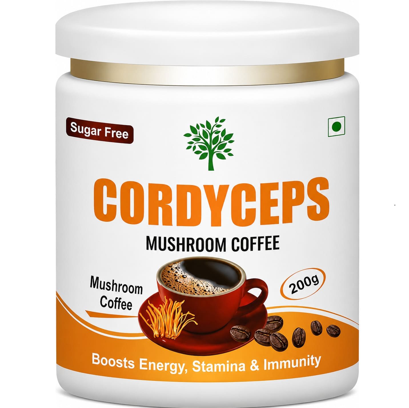 Cordyceps Energy Mushroom Coffee