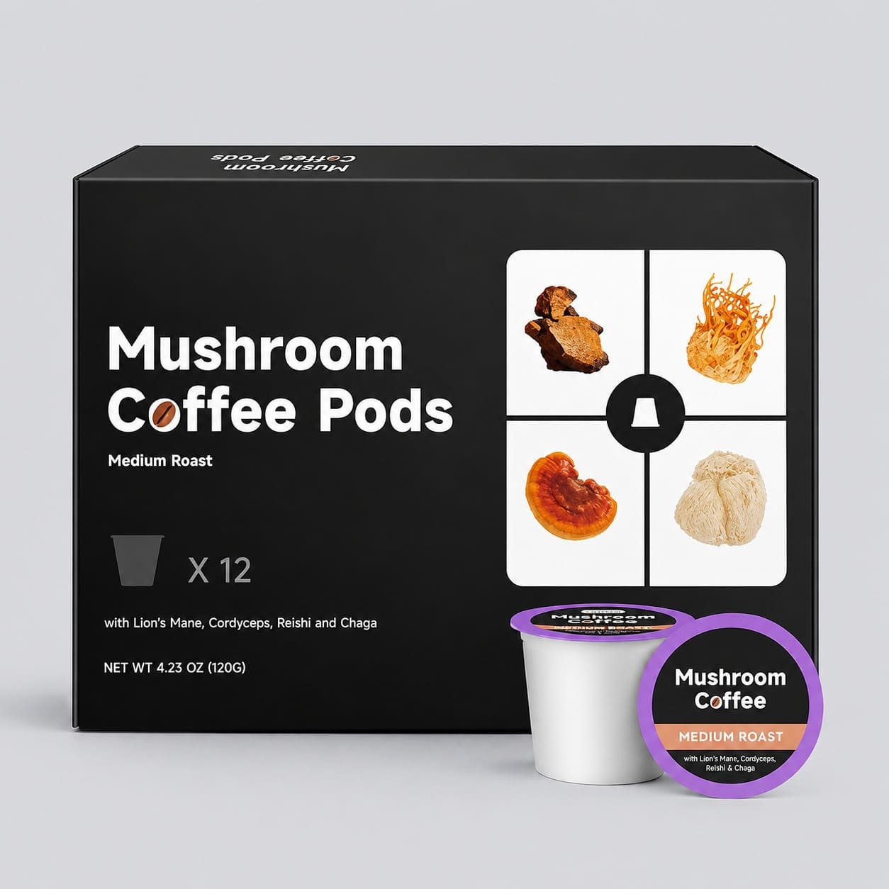 Mushroom Coffee Pods