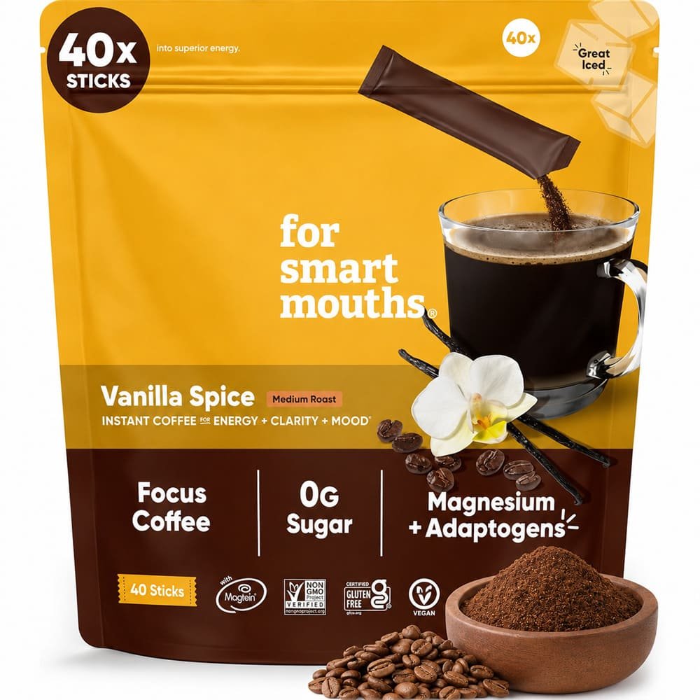Vanilla Adaptogen Mushroom Coffee